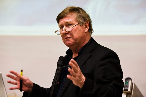 _MG_2283.JPG - John Frederick Dewey (*1937), Emeritus der Universität Oxford und Professor für Geologie an der University of California, Davis, ist Strukturgeologe und ein führender Vertreter der Theorie der Plattentektonik