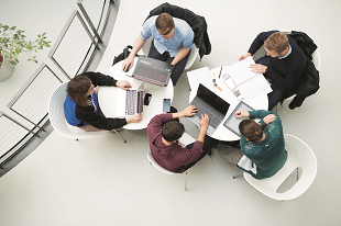 Studenten am Lernen